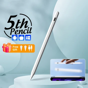 Универсальный стилус для Android IOS Windows, сенсорная ручка для iPad, Apple Pencil Для Huawei Lenovo Samsung, телефон, планшет, магнитная ручка