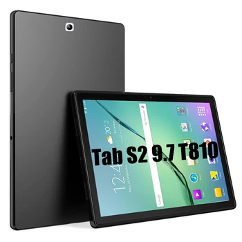 Чехол для планшета Samsung Galaxy Tab S2 9,7 2015 T810 T815 T813N T819N, Гибкий Мягкий Силиконовый Защитный Противоударный чехол из ТПУ